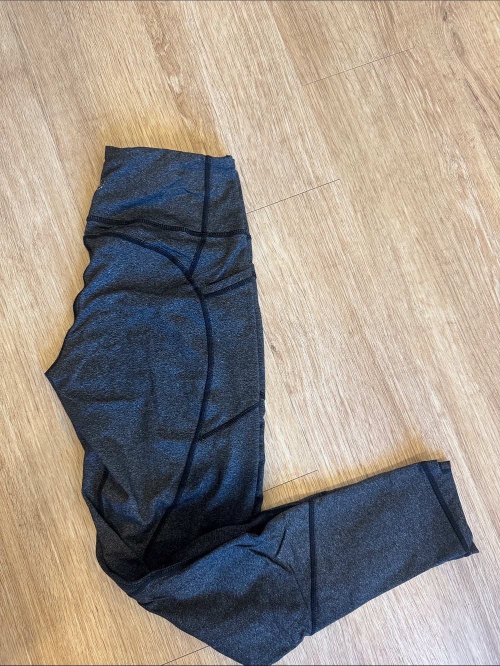 Til You Collapse Black Performance Leggings